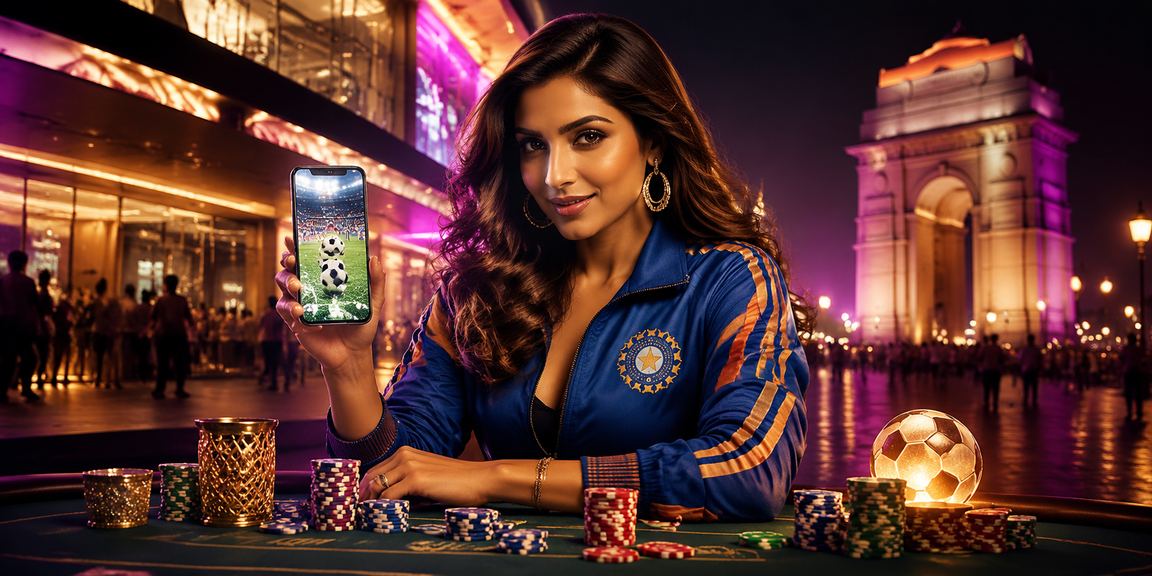 Indian cricket fans watching excitedly while playing mobile slots